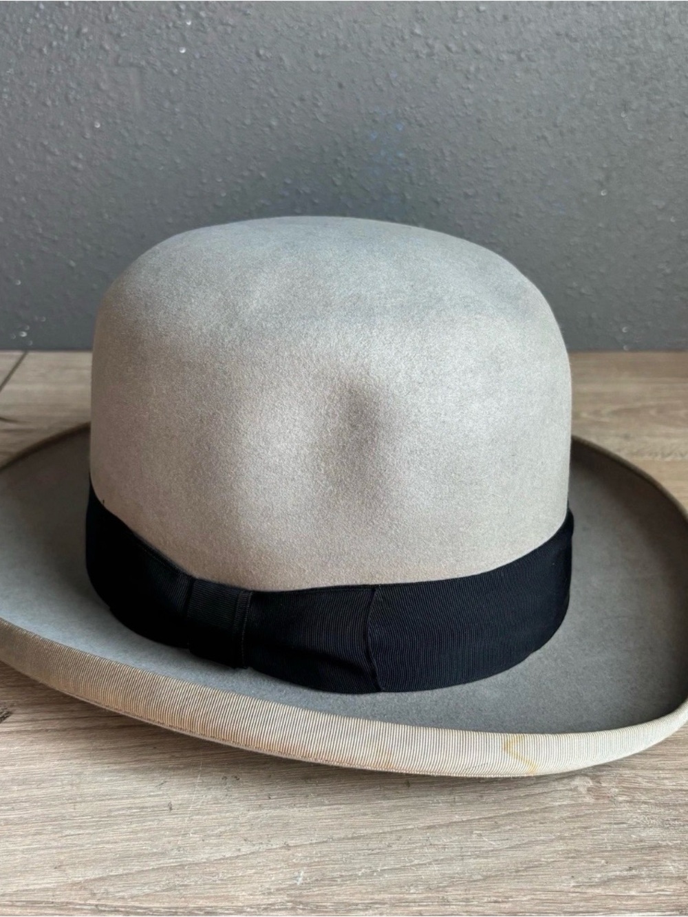 Vintage Royal Stetson Deluxe St. Regis Fedora Gray